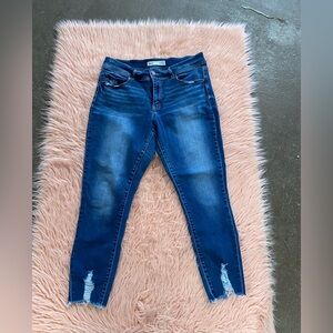 BKE Dark Blue Skinny Jeans for Women
